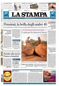 la stampa