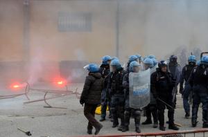 Clashes in Brennero