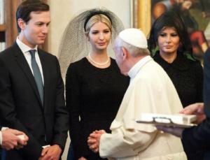 Melania Trump e la figlia dal Papa