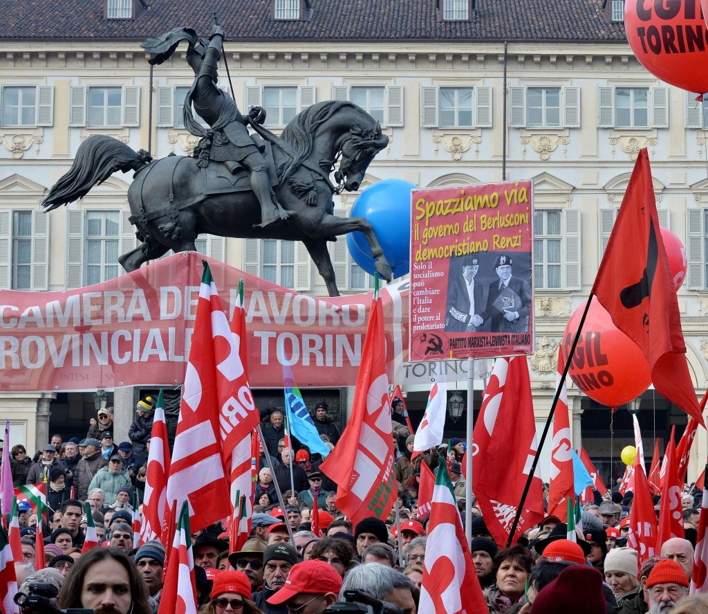 Sciopero: Sindacati, 70 Mila A Corteo Torino - Secolo D'Italia