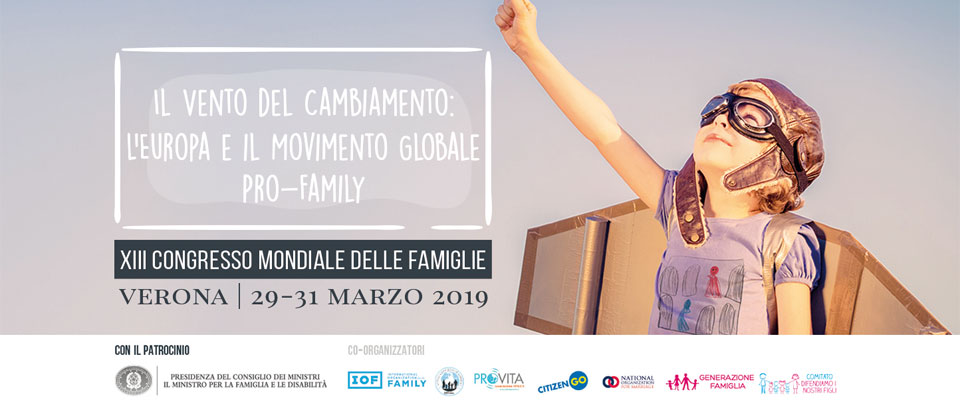 Si svolgerà in Italia il Congresso Mondiale delle Famiglie 2019: numerose le adesioni