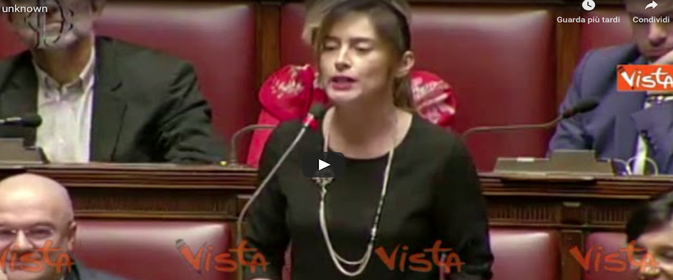 La faccia tosta di “Lady Etruria” Boschi: «La manovra danneggia i risparmiatori» (video)