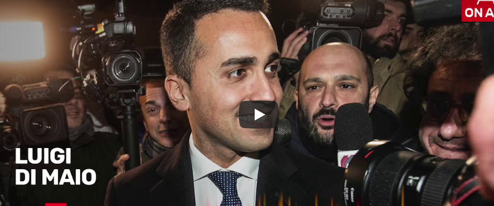 Di Maio orgoglioso di Tria e del papà: “Non si toccano” (video)