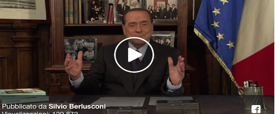 Berlusconi: «Il peggio del Novecento è racchiuso nel programma del M5S» (video)