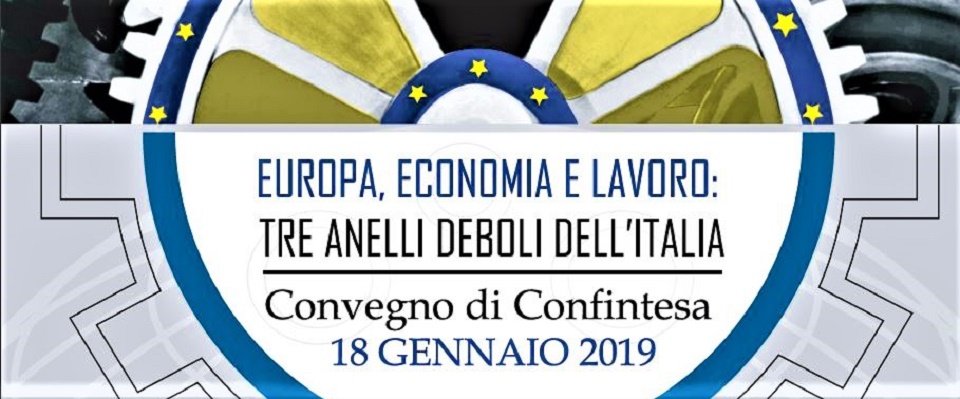 Elezioni europee: convegno di Confintesa sulle criticità italiane