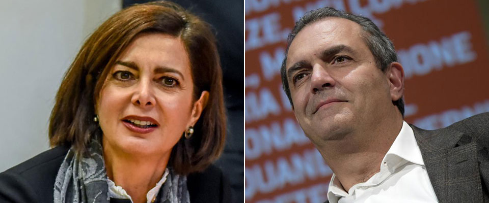 Boldrini e De Magistris si scatenano contro Di Maio: «Ha venduto l’anima al diavolo»