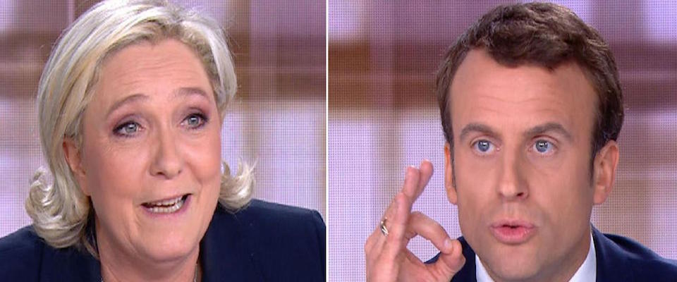 Macron trema, i francesi non lo vogliono più: Marine Le Pen lo umilia nei sondaggi