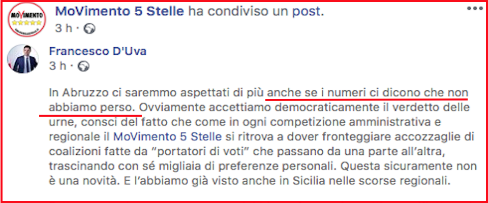 «Non abbiamo perso». I vertici grillini si assolvono, la base si sfoga: «Salvini ci sta ammazzando»