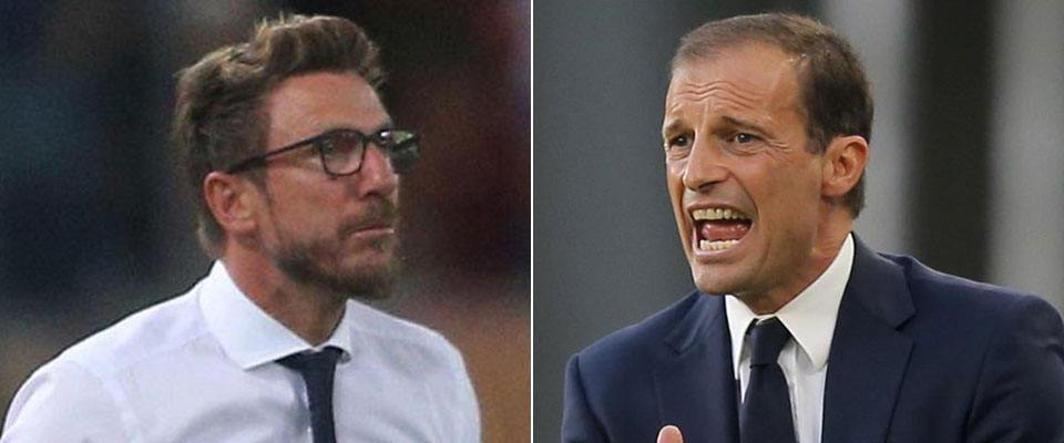 La Champions di Di Francesco e Allegri: o l’approdo ai quarti o l’addio