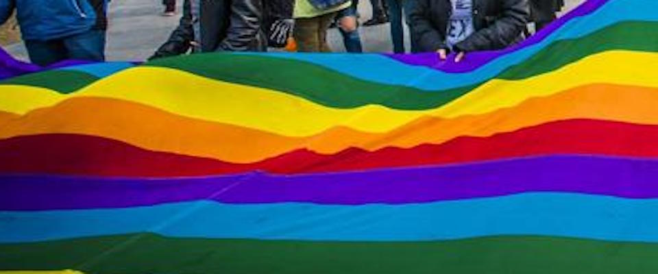 Scuola invasa da bandiere Lgbt, liceale replica affiggendo versi della Bibbia: il preside la sospende