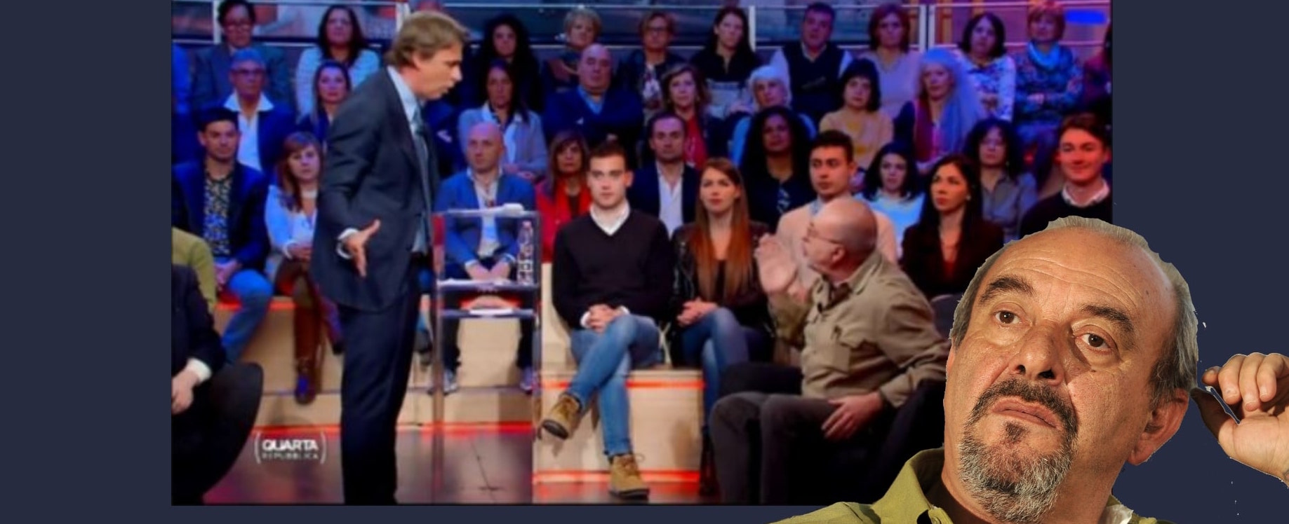 Vauro giustifica in tv il migrante che vuole uccidere Salvini. La furia di Porro: «Fa schifo» (video)