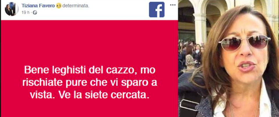 Ex assessore Pd su Fb: “Leghisti, vi sparo a vista”. Poi replica: “Era una battuta”