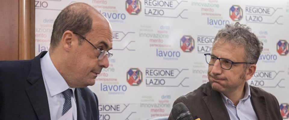 Zingaretti lancia il vicepresidente Smeriglio a Straburgo. Regione chiusa…