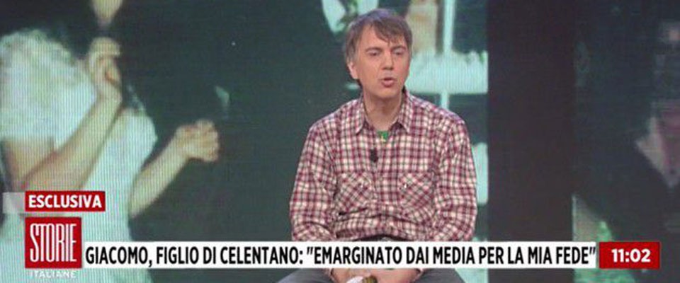 Giacomo Celentano si confida con la Daniele: “Salvato da Dio”