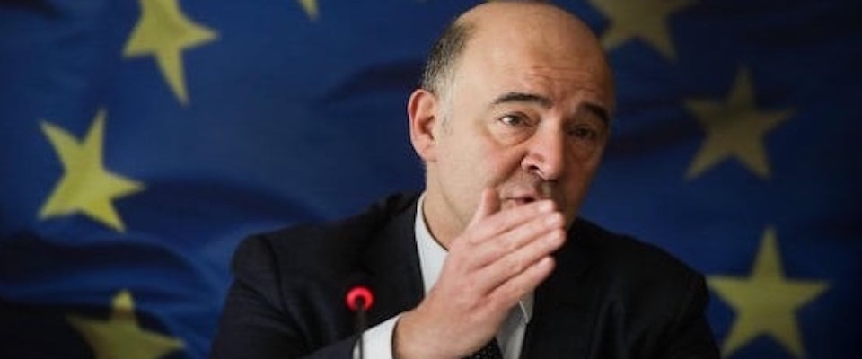 Conti pubblici, cartellino giallo per l’Italia. E due! Moscovici boccia il Def: «Il debito pesa sulla Ue»