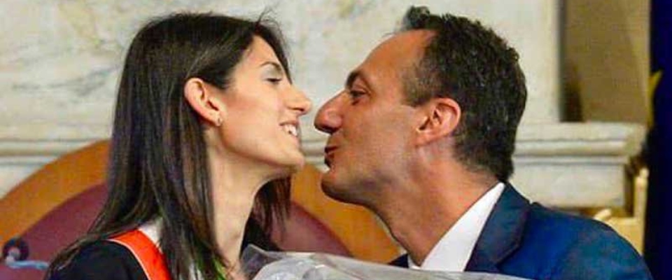 Virginia Raggi e Marcello De Vito