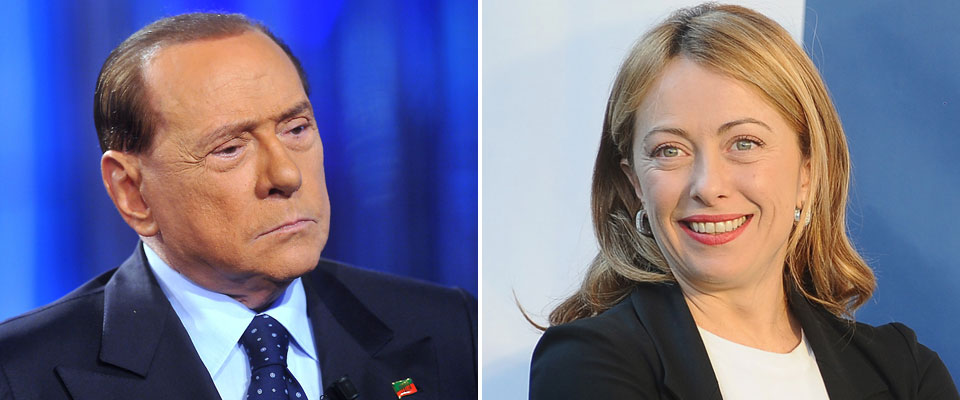 Berlusconi: «Io un leader, la Meloni e Salvini no». E lei: «In FI c’è nervosismo»