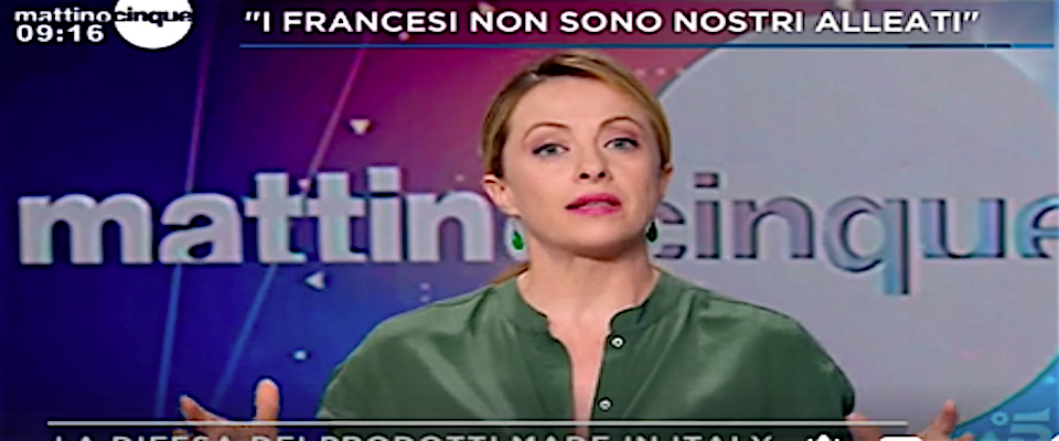 Meloni, appello a Salvini: «Ascolti il popolo e metta fine a questo governo con il M5S» (video)