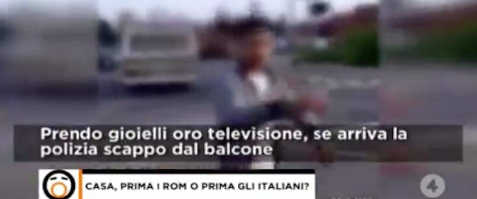 Casa, Meloni: «I rom devono mettersi in coda, gli italiani sono penalizzati» (video)