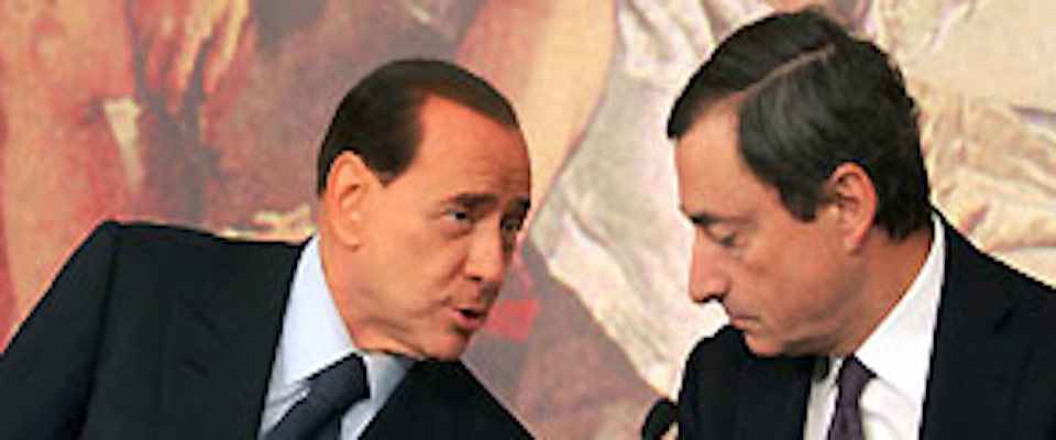 Oggi Berlusconi si dimentica che fino all’altro ieri voleva Draghi premier