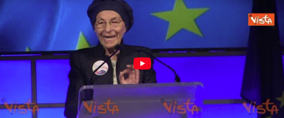 Emma Bonino: «Di Maio e Salvini sono due scamorze, vanno aiutati a casa loro» (video)