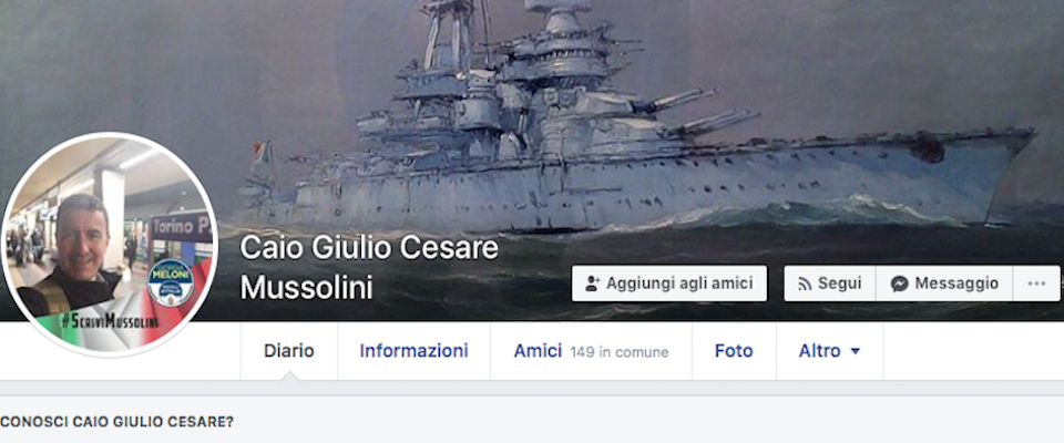 C. Mussolini: “Basta censure, ho querelato Facebook, braccio armato di estremisti di sinistra”