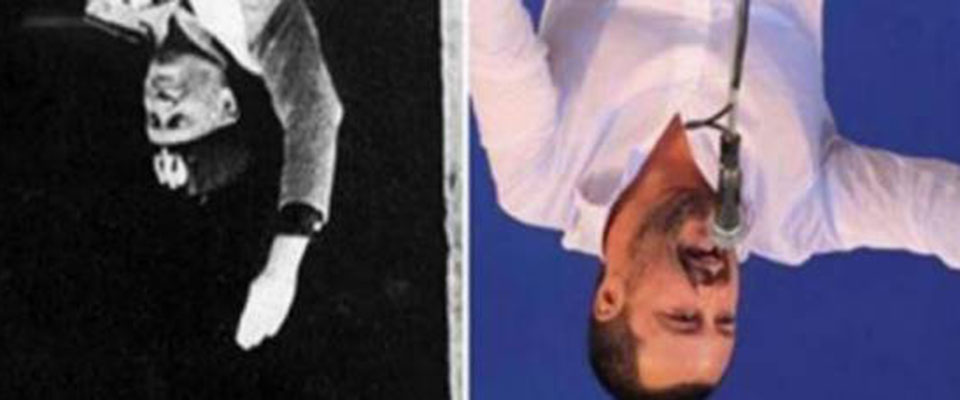 Candidato del Pd posta foto di Salvini e Mussolini a testa in giù e si becca la querela