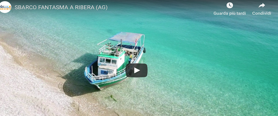 Nuovo sbarco fantasma a Agrigento: i migranti approdano e spariscono (Video)