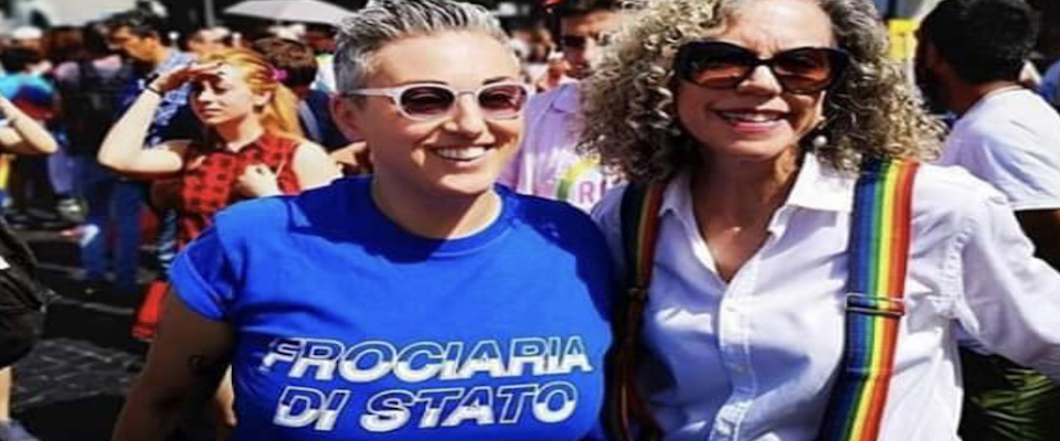 Al Roma pride mirano sui poliziotti e la senatrice Cirinnà si gode lo spettacolo