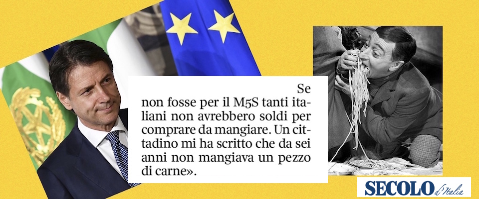 Dopo la povertà, Conte abolirà i vegani. Un premier che sfotte gli italiani