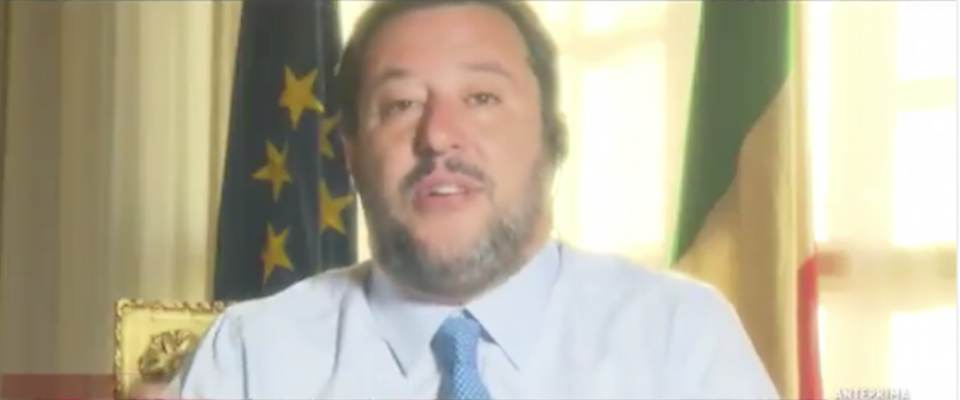 Salvini: «Ma quali migranti, c’è un traffico di soldi per armi e droga». E su Lerner… (video)