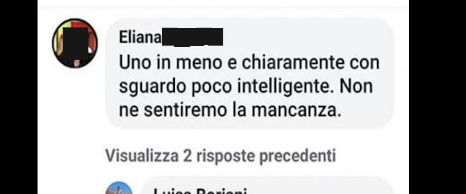 Carabiniere ucciso, su Fb spunta il vergognoso messaggio di una maestra: «Uno di meno»