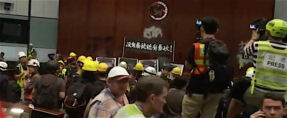 Le proteste a Hong Kong