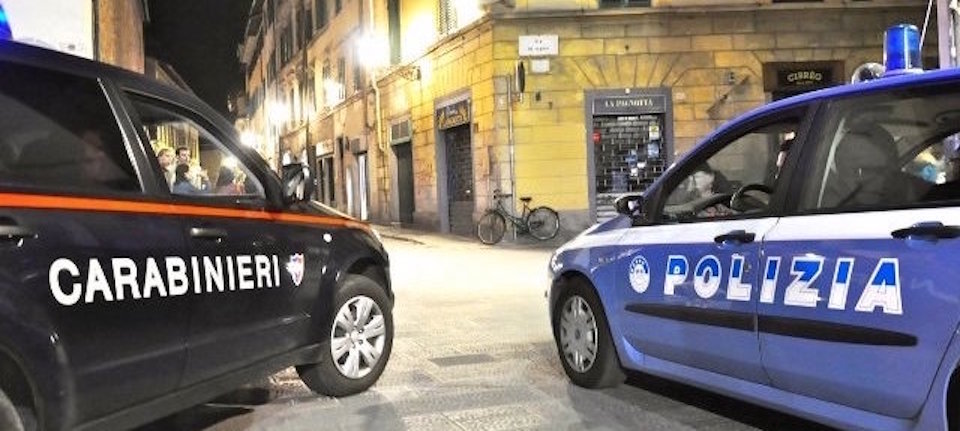 Rom scatenati a Frosinone: rimangono contusi poliziotti e carabinieri