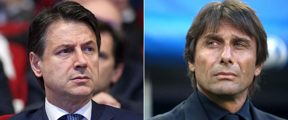 C’è Conte e Conte. E quello buono sta all’Inter, non a Palazzo Chigi