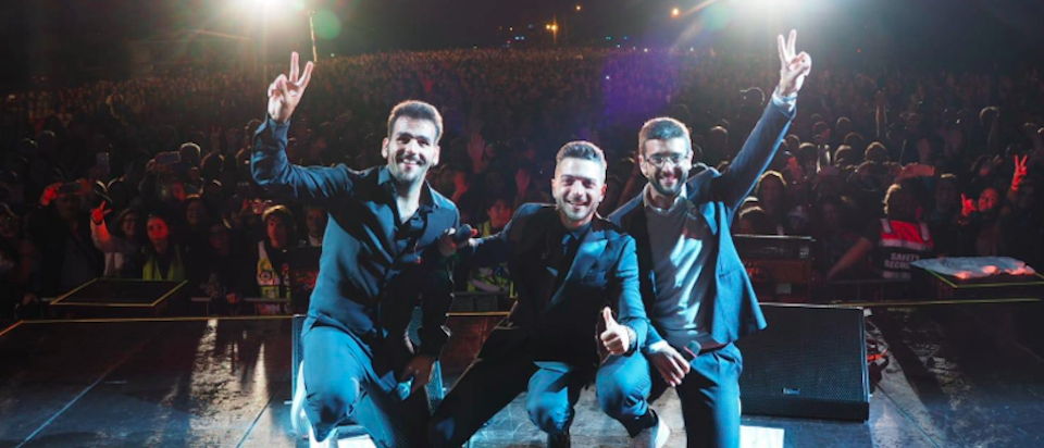 Lacrime ed emozioni al concerto de Il Volo per L’Aquila (video)