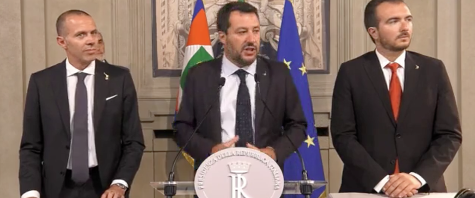 Mano tesa di Salvini a Di Maio: «Se loro cambiano noi ci siamo» (video)