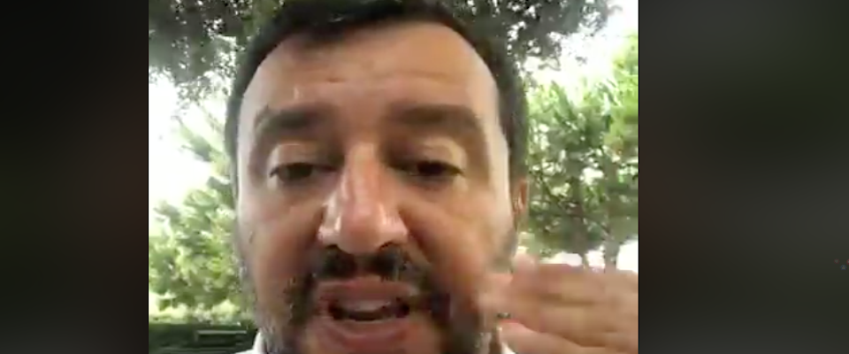 Salvini: “Io dico mai con il Pd e lo faccio davvero, altri hanno cambiato idea ma non vanno lontano” (video)