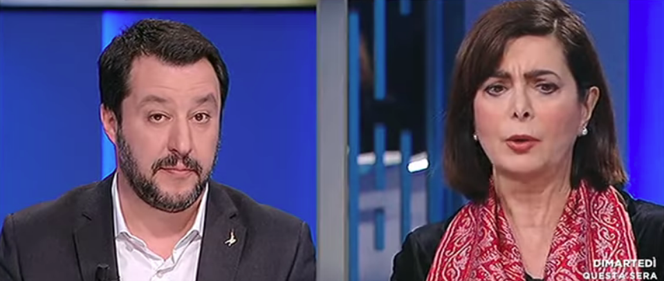 Boldrini furibonda contro Salvini: «Chiudi Facebook e vai ai farti…»