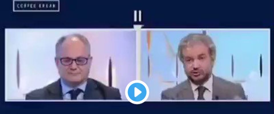 Borghi smaschera Gualtieri: «Sei andato al Parlamento europeo solo 50 volte» (video)