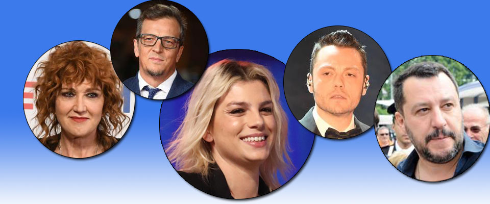 Solidarietà a Emma: dal garbo di Salvini, al «si fottano» della Mannoia, tutti contro gli haters