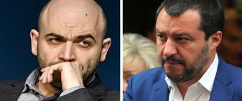 Saviano più velenoso che mai con Salvini: nel botta e risposta social stavolta esagera davvero