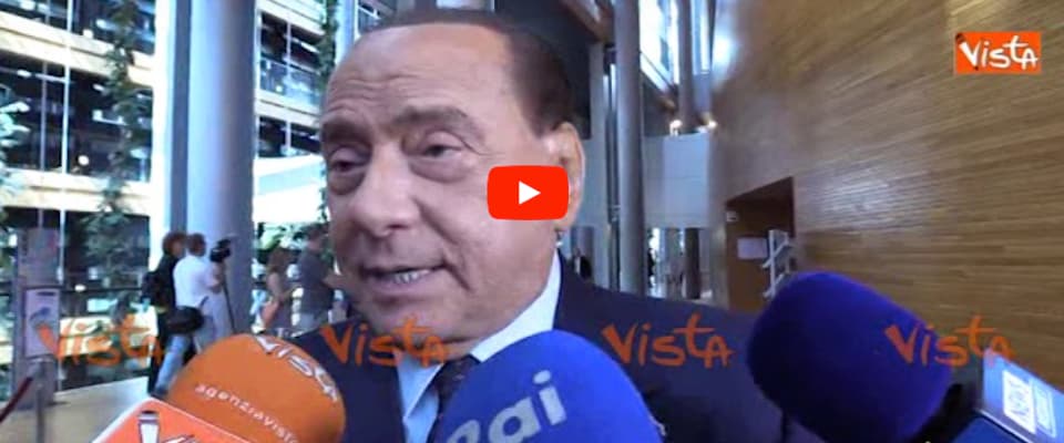 Berlusconi: «Ogni sera prego perché il governo giallorosso se ne vada» (video)