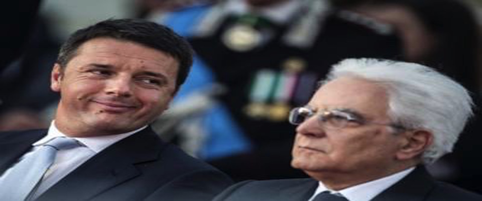 O Mattarella sapeva della scissione oppure Renzi ha fatto fesso anche il Quirinale