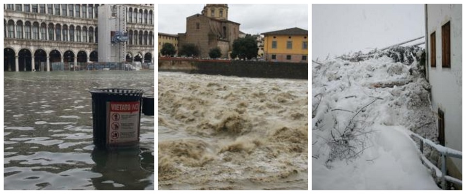 Maltempo, Italia In Ginocchio. E A Venezia Sale La Marea - Secolo D'Italia