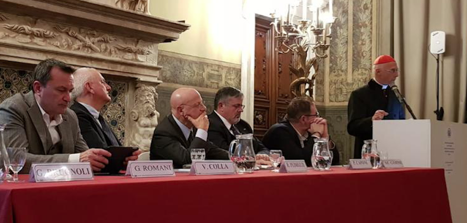 Convegno Ucid, Bagnasco in campo per l’Ilva. Pedrizzi: «Partecipazione, subito» (video e foto)