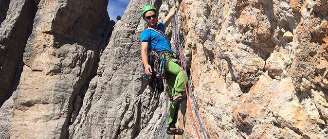 valanga sulle dolomiti travolge e uccide Andrea Concini, guida alpina esperta di 28 anni