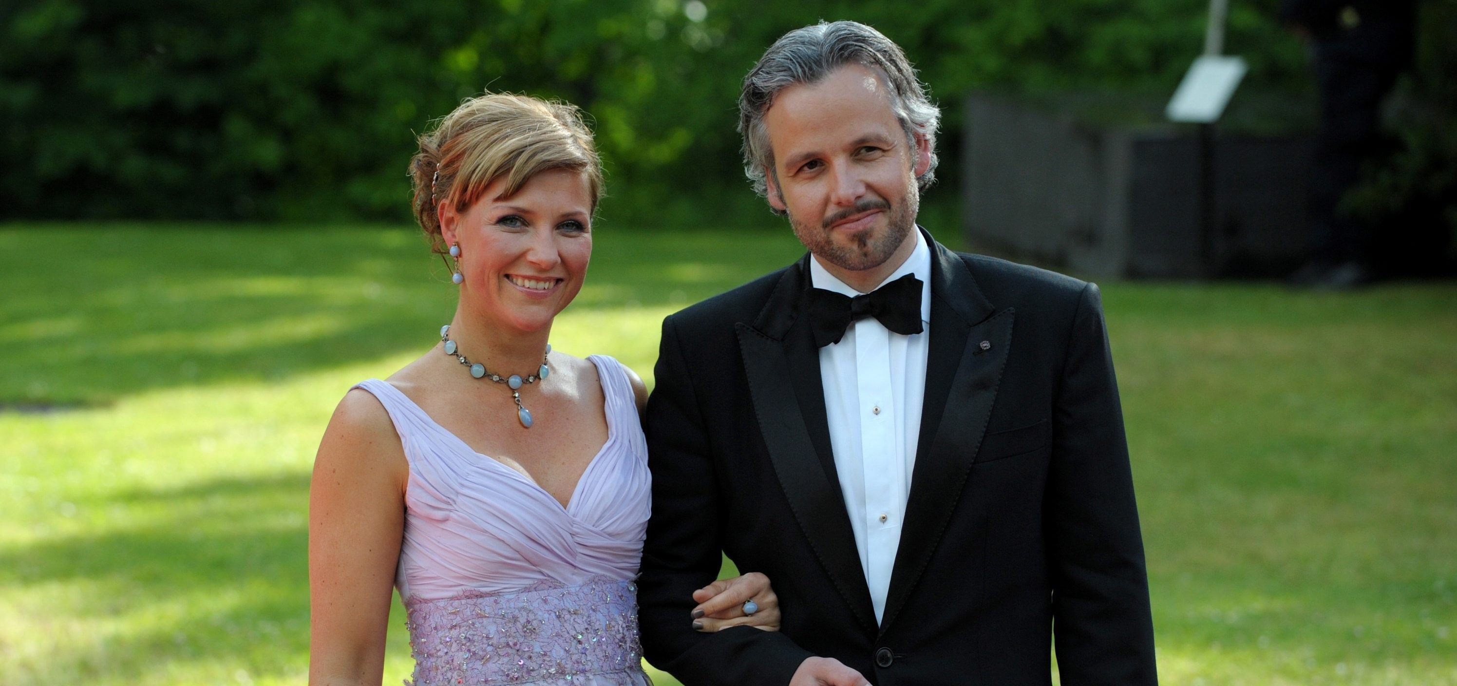 Princess Martha Louise of Norway (L) and Ari Behn (R) arrive at the Goverment Dinner held at the Eric Ericson Hall on Skeppsholmen island on the occasion of the royal wedding, in Stockholm, Sweden, 18 June 2010. The wedding of Crown Princess Victoria of Sweden and Daniel Westling will take place on 19 June 2010 in Stockholm.  ANSA/FRANK MAY