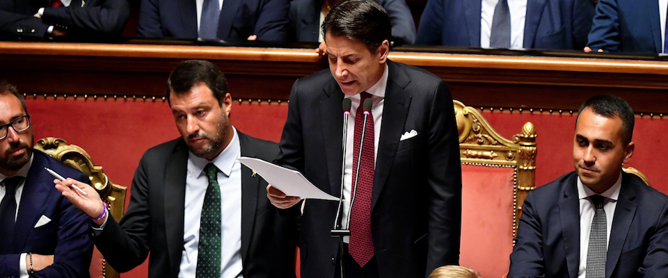 Salvini “licenzia” Conte e Di Maio: «Presto chiederanno il reddito di cittadinanza»