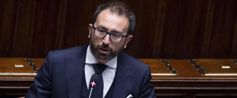 Il ministro della Giustizia Alfonso Bonafede, in una immagine del 20 novembre 2019. ANSA/MAURIZIO BRAMBATTI